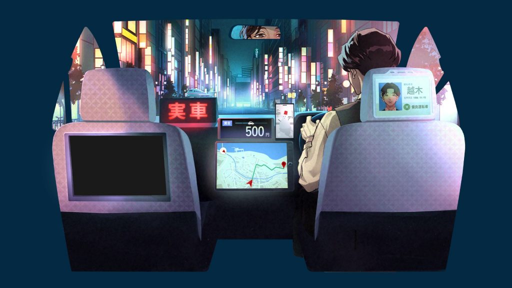 タクシートークRPG『SOOPER SIGN（スーパーサイン）』場面写真